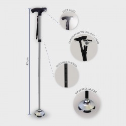 Easy Walk - Led colore alluminio