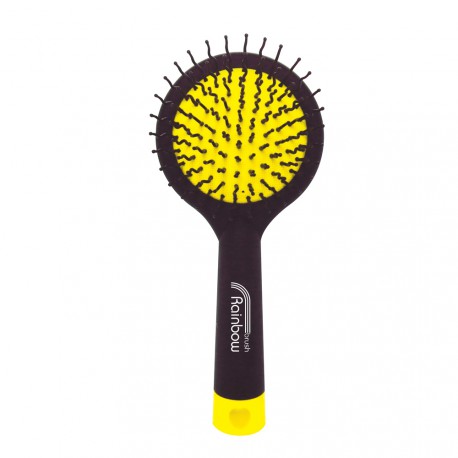 Rainbow Brush Total Black - Large Giallo