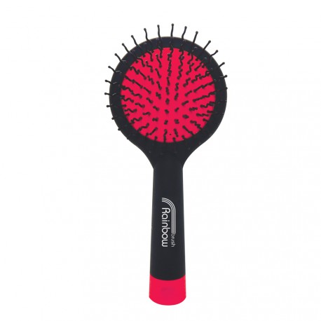 Rainbow Brush Total Black - Large Rosa