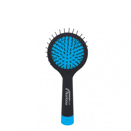 Rainbow Brush Total Black - Medium Azzurro