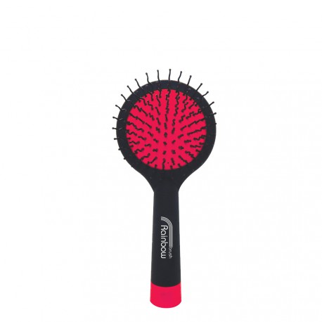 Rainbow Brush Total Black - Medium Rosa