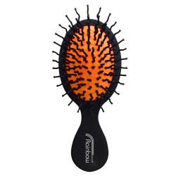 Rainbow Brush Total Black - Small Arancione