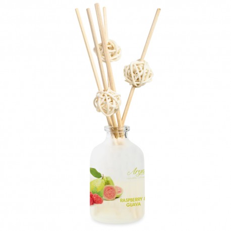 Arya HD Diffusore Bastoncini 55ml - Raspberry-&-Guava