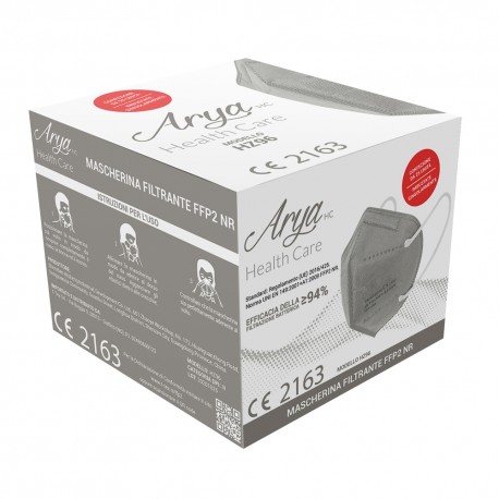 Mascherina FFP2 GRIGIO - CFZ 25 pezzi