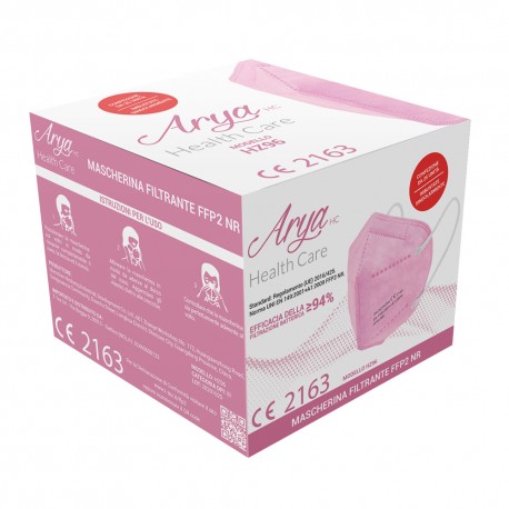 Mascherina FFP2 ROSA - CFZ 25 pezzi