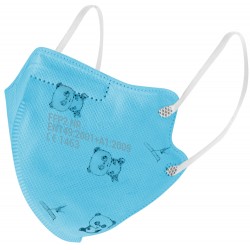 Mascherina FFP2 BAMBINO BLU - Prodotto Certificato
