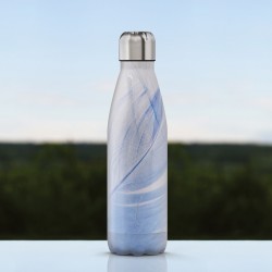 The Steel Bottle - Fantasy blue