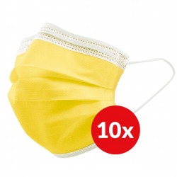 Mascherina IIR Limone ADULTO - MADE IN ITALY (10 unità)