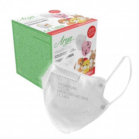 Mascherina FFP2 BAMBINO BIANCA - Prodotto Certificato